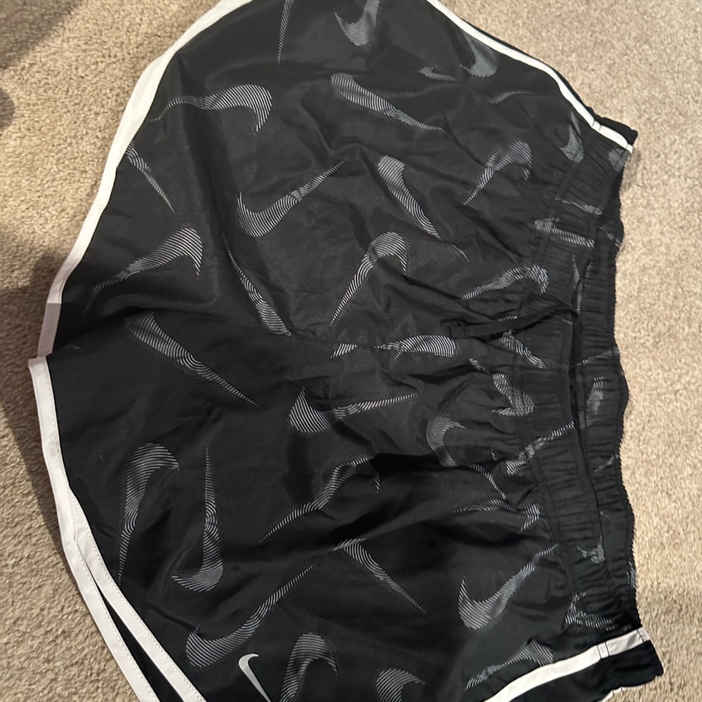 Nike Black and Gray Athletic Shorts